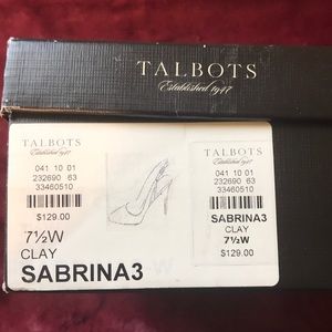 Talbot 7 1/2 ladies shoes new never worn